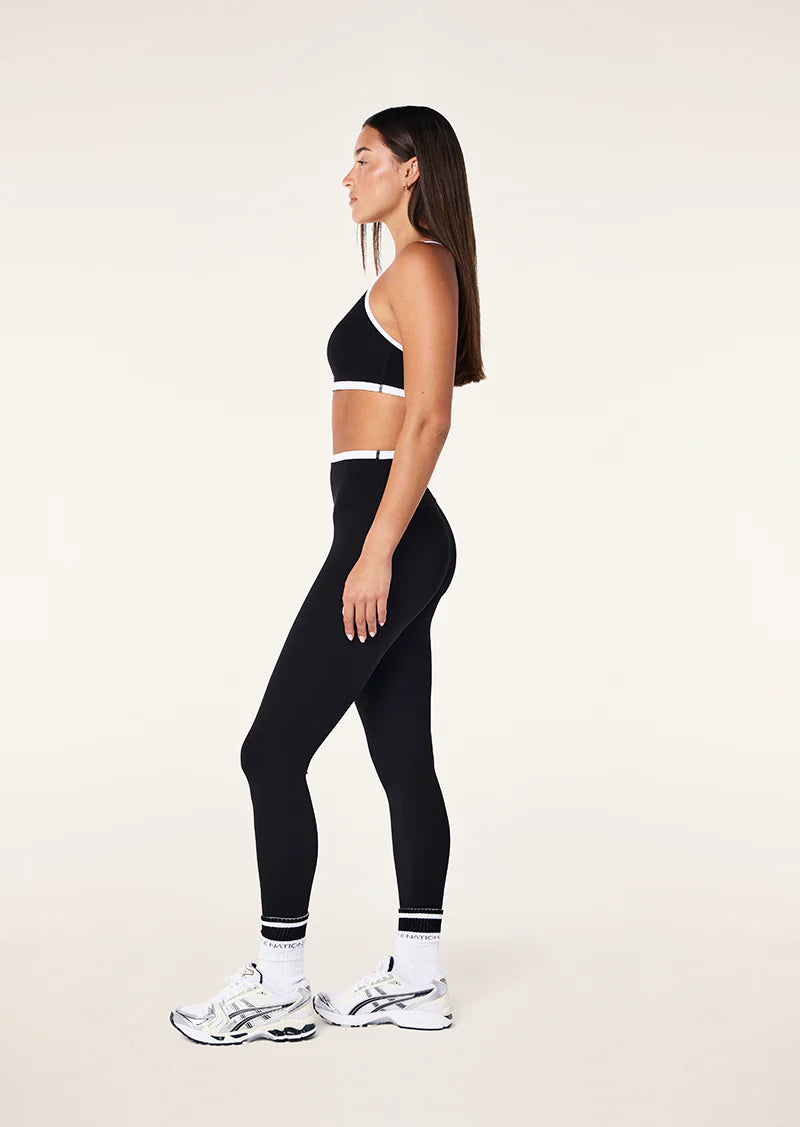 Fundamental sports bra in black