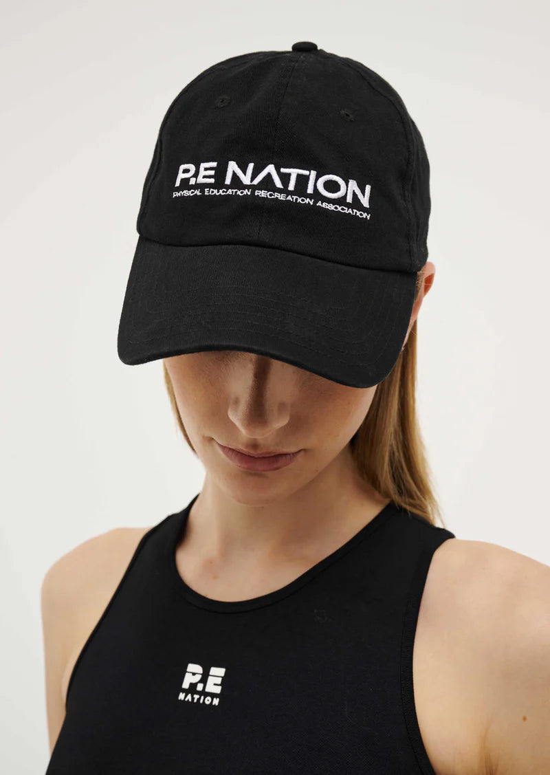 Homage cap in black