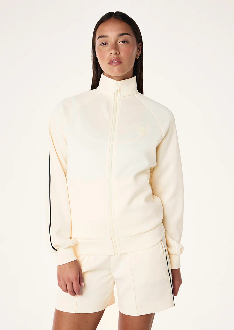 Prelude jacket in whisper white