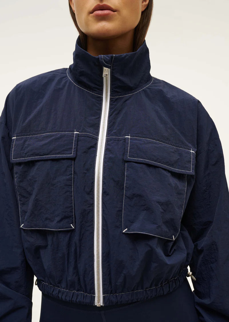 Recap jacket in dark navy