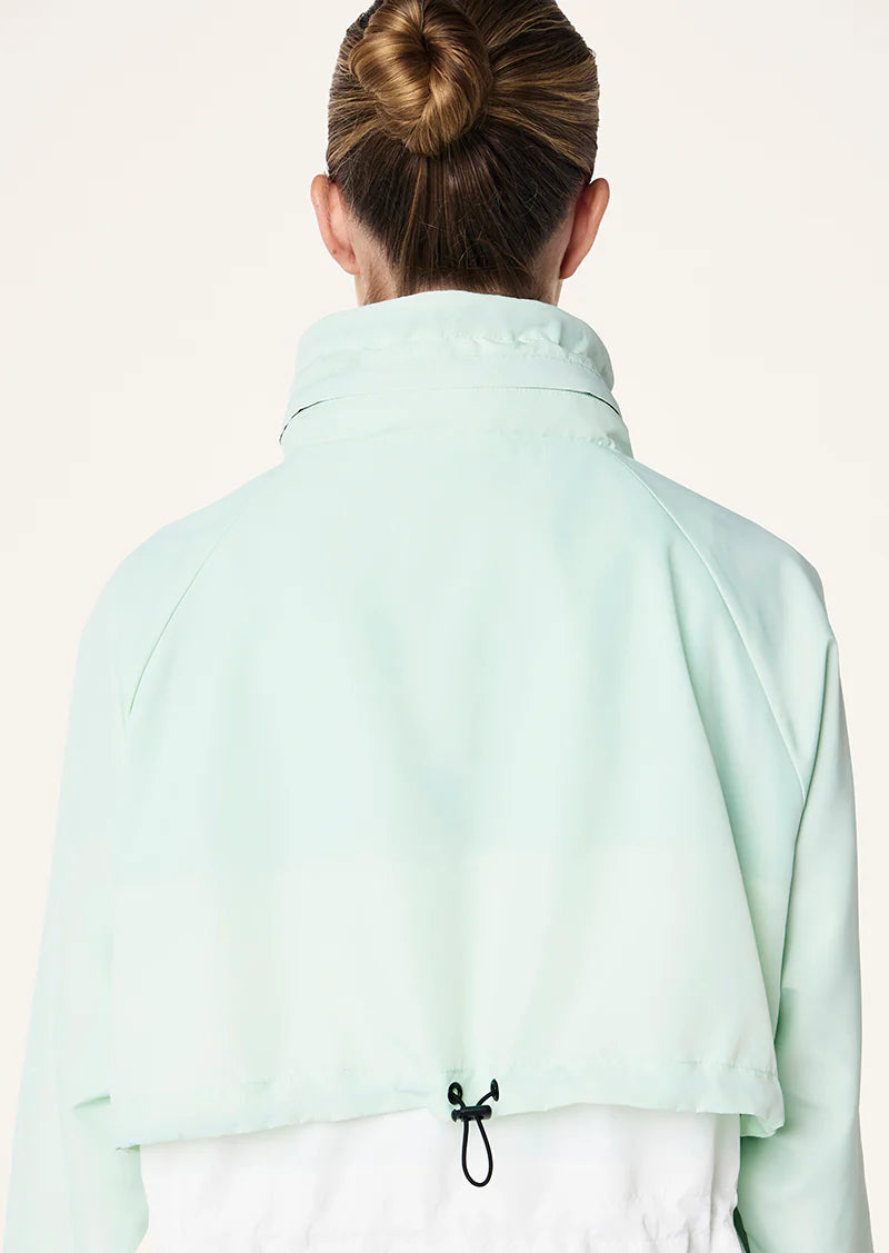 Shelter jacket in hint of mint