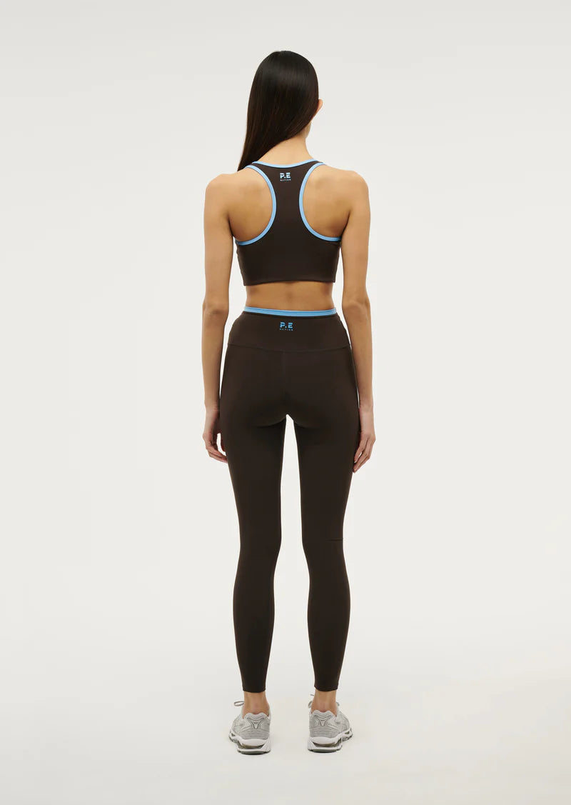 Vita full length legging in coffee